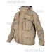 Куртка мужская демисезонная Tactical Pro Jacket 726 ARMYFANS, арт C018, цвет Хаки (Khaki) 