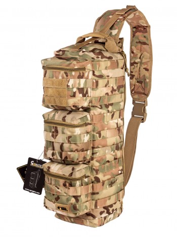 Рюкзак Однолямочный, Тактический, Gongtex Single Pack, 20 л, арт GB0310, цвет Мультикам (Multicam)