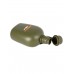 Армейская фляга пластиковая 1 литр,  в камуфлированном чехле, цвет Олива (Olive)