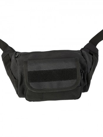 Универсальная тактическая поясная/наплечная сумка Tactical Sling Bag, 2,2 л, арт 813, цвет Черный (Black) 
