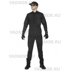 Костюм тактический мужской, летний, Gongtex Commando, 100% хлопок , цвет черный