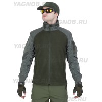 Куртка мужская флисовая GONGTEX Russian Flight Jacket, цвет Олива (Olive)