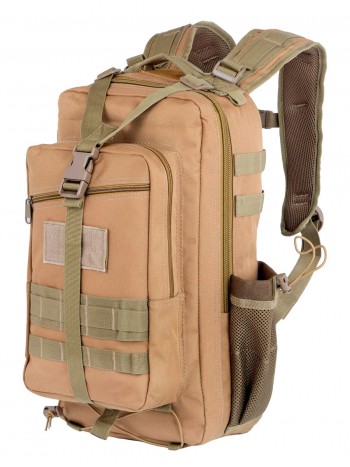 Рюкзак тактический Pilot Tactical Pack, Tactica 7.62, 20 л, арт 636, цвет Койот (Coyote)
