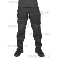 Брюки тактические мужские летние G3 Tactical Pants, с защитой коленей, ACTION STRETCH, RipStop, цвет Черный (Black)