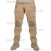 Брюки тактические мужские летние G3 Tactical Pants, с защитой коленей, ACTION STRETCH, RipStop, цвет Койот (Coyote)