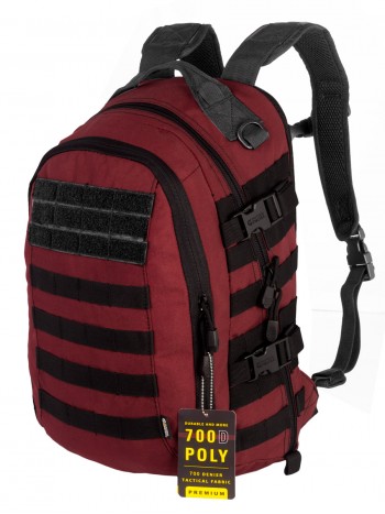 Рюкзак Городской, Тактический GONGTEX Striker Pack, арт 0370, цвет Красный Рододендрон (Red)