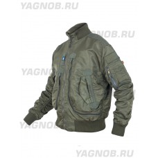 Куртка Пилот мужская (бомбер), демисезонная  762 Armyfans G056A, цвет Олива (Olive)