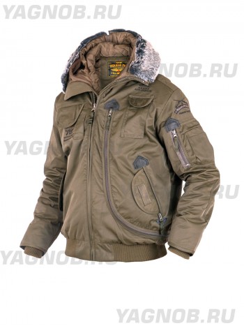 Куртка Пилот мужская (бомбер), осень-зима 762 Armyfans G037A, цвет Хаки (Khaki)