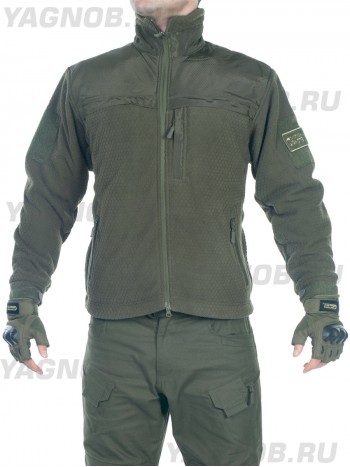 Куртка флисовая мужская GONGTEX Hexagon Tactical Fleece Jacket, арт 016, цвет Олива (Olive)