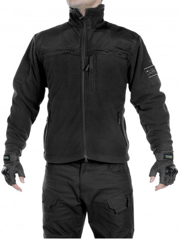 Куртка флисовая мужская GONGTEX Hexagon Tactical Fleece Jacket, арт 016, цвет Черный (Black)