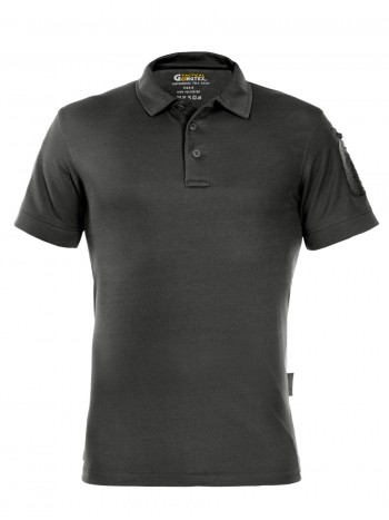 Поло мужское (футболка) Gongtex Performance Polo Shirt, цвет Черный (Black)