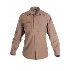 Легкая тактическая мужская рубашка GONGTEX TRAVELLER SHIRT, полиэстер-эластан, цвет Койот (Coyote)