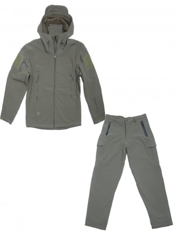 Тактический костюм Софтшелл Softshell Tactical Gear, до -10С, цвет Олива (Olive)
