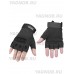 Тактические перчатки беспалые Tactica Gear 7.62 арт. 323 цвет Черный (Black)