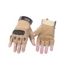 Тактические перчатки беспалые Army Tactical Gloves, арт T-323, цвет Койот (Coyote)