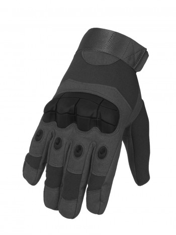 Тактические перчатки полнопалые Factory Pilot Gloves, арт OK-326, цвет Черный (Black)