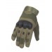 Тактические перчатки полнопалые Factory Pilot Gloves, арт OK-326, цвет Олива (Olive)