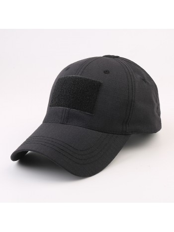 Тактическая кепка бейсболка 5.11 Tactical  Ripstop , цвет Черный (Black)