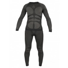 Термобелье копрессионное Functional Underwear, 726 GEAR, принт Sparta, 100% Полиэстер, арт 8078, цвет Серый/Черный (Gray/Black)