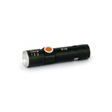 Компактный мощный ручной тактический фонарь, арт. TS-616 (3 режима, зум, встроенная USB-зарядка)