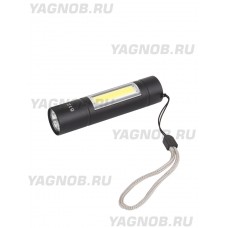 Компактный ручной тактический фонарь, арт. TS-512 (3 режима, кабель miniUSB)