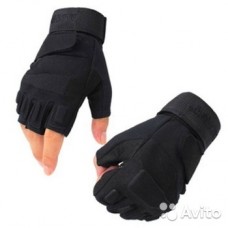 Тактические перчатки без пальцев, BlackHawk, арт 8063, цвет Черный (Black)
