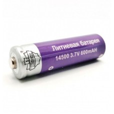 Литиевая батарея Поиск YB-14500, 3.7V, 600 mAH, арт. YB-14500